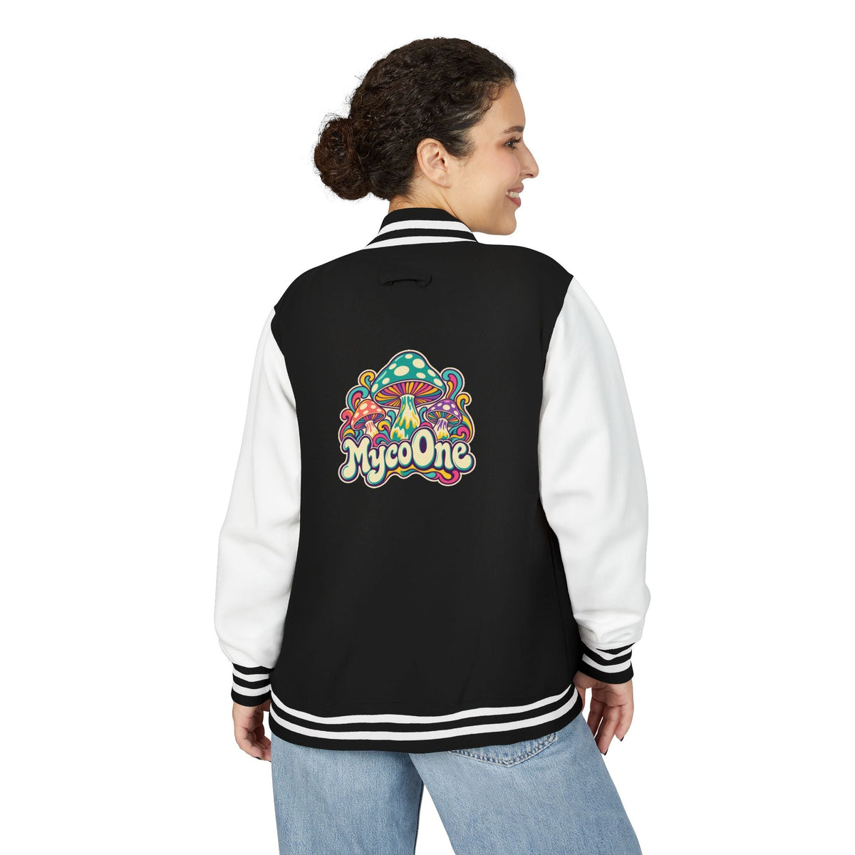 MycoOne Psychedelic Letterman Jacket - MycoOne™