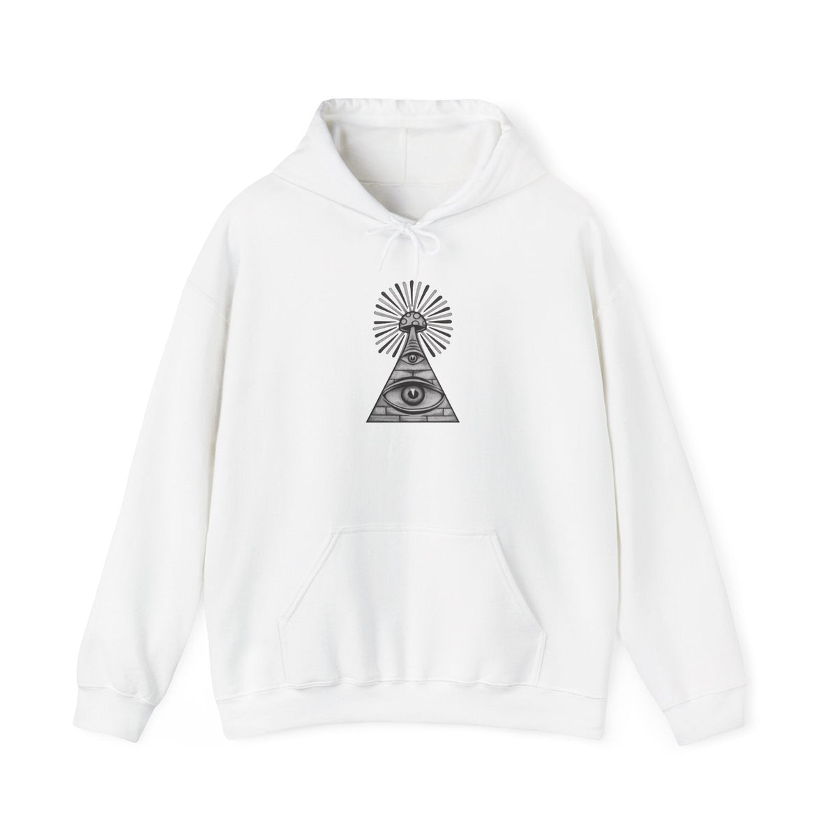 Shroominati All-Seeing Mushroom Hoodie - MycoOne™