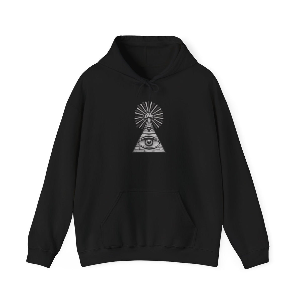 Shroominati All-Seeing Mushroom Hoodie - MycoOne™