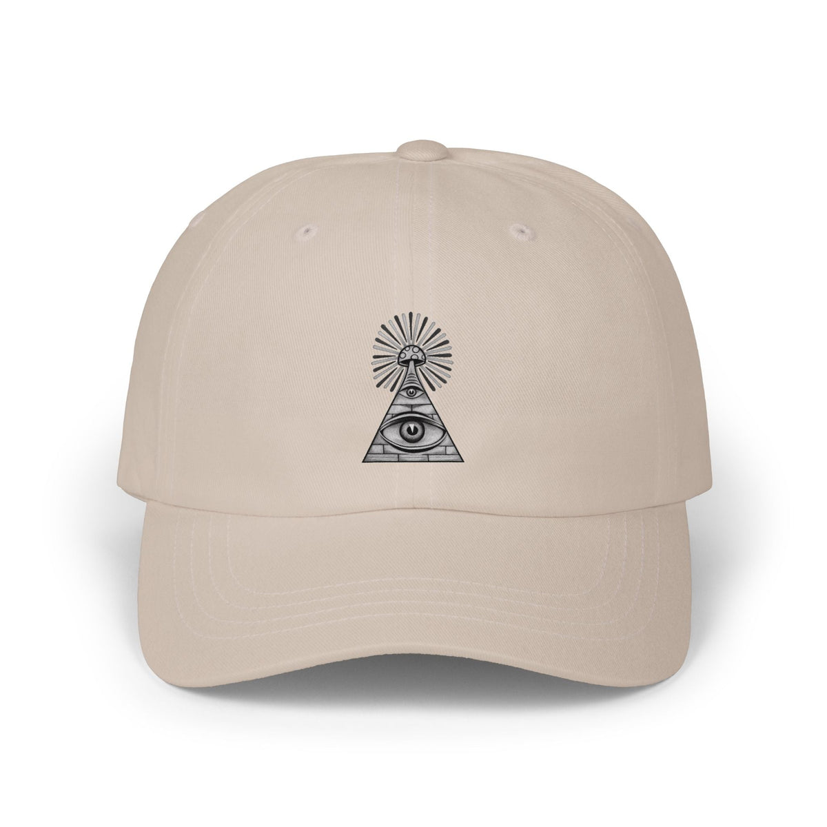 Shroominati All-Seeing Mushroom Printed Cap - MycoOne™