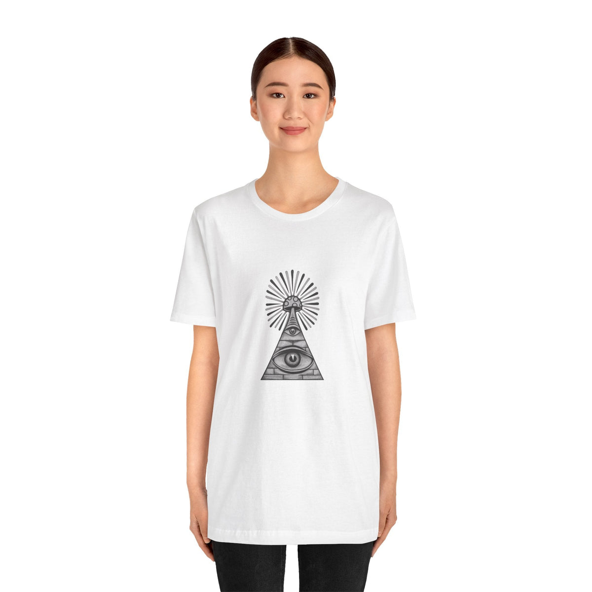 Shroominati All-Seeing Mushroom Tee - MycoOne™
