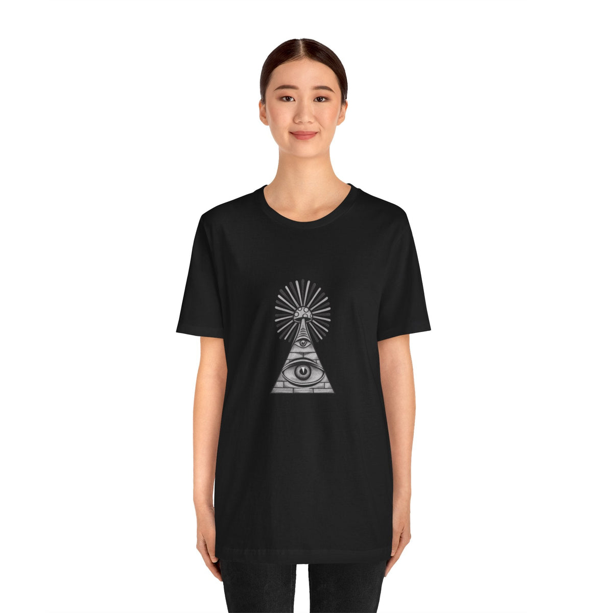 Shroominati All-Seeing Mushroom Tee - MycoOne™