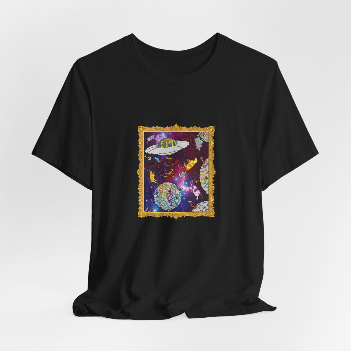 Shroominati Galaxy Cows Tee - MycoOne™