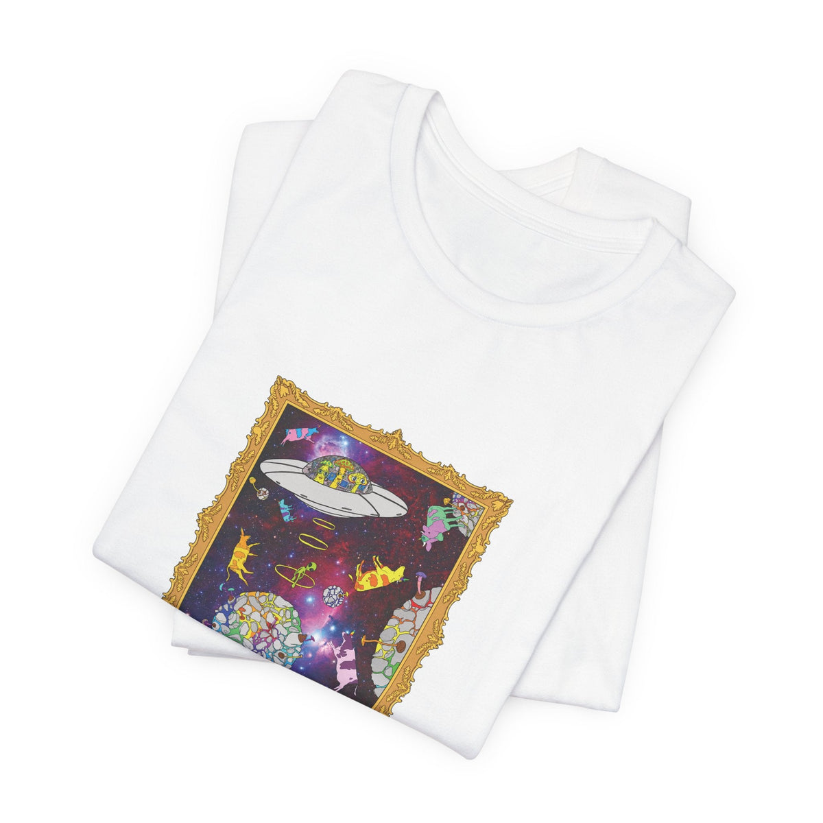 Shroominati Galaxy Cows Tee - MycoOne™